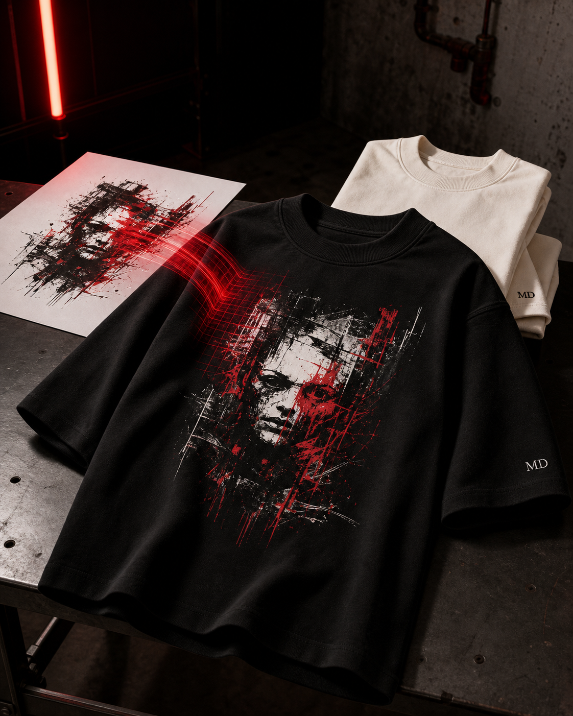 MD Custom Oversized T-shirt