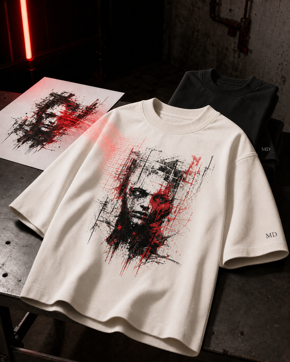 MD Custom Oversized T-shirt