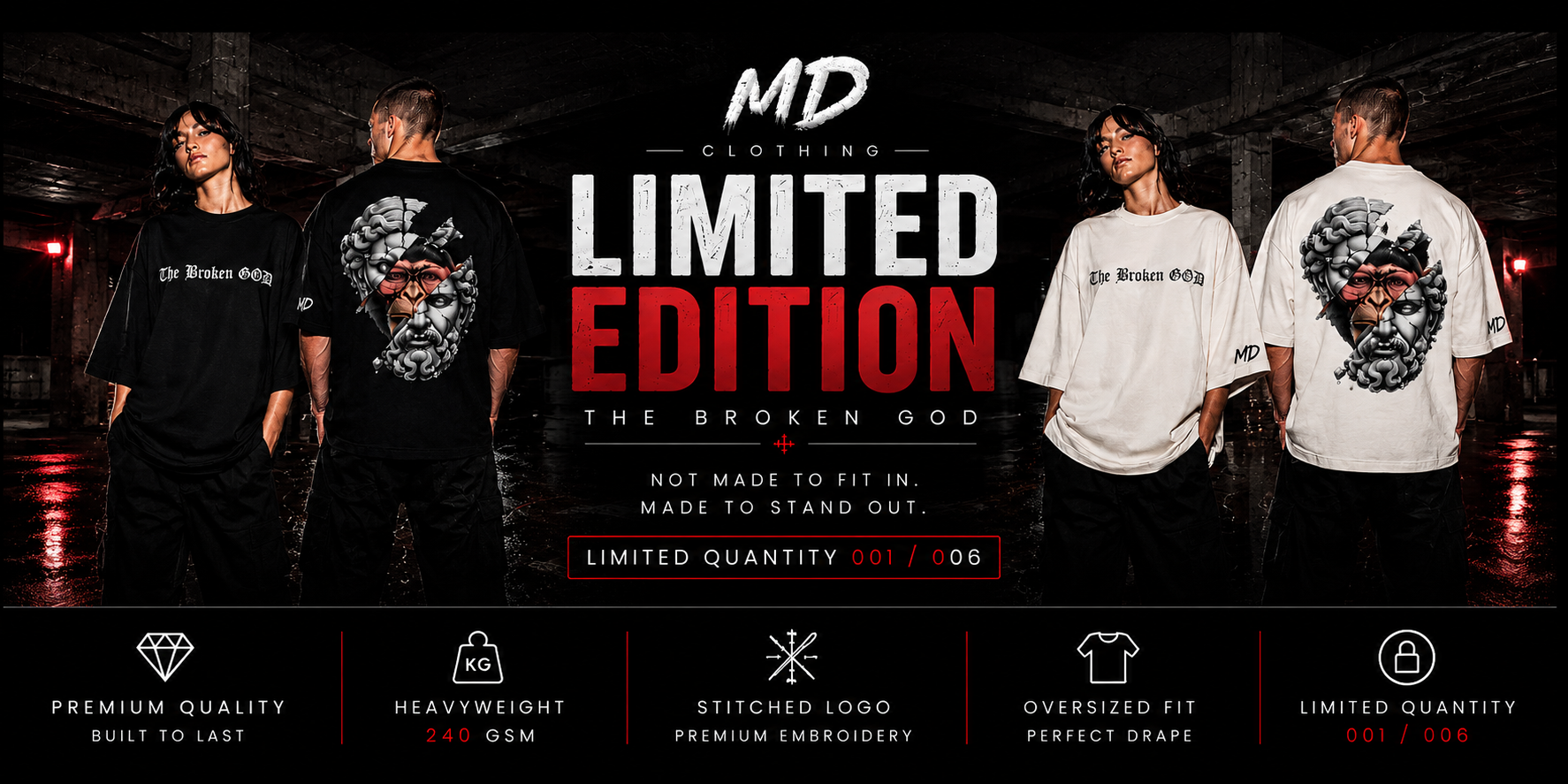 Лимитирана колекция The Broken God на MD Clothing
